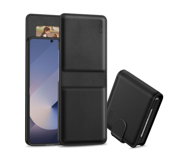 TECH-PROTECT WALLET GALAXY Z FLIP 7 BLACK 5906302318346 - 1347834 - zdjęcie
